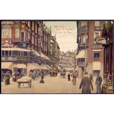 København. Parti af, Nygade ved Gl. Torv. brugt  (?)