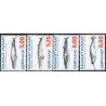 1997. 5,00 -8,00 Kr. Grønlandske hvaler II. AFA nr. 308-11 postfrisk stemplet