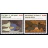 1997. 10,00-1600 Kr. Grønlandske kunsterne.  AFA nr. 315-6 postfrisk stemplet
