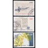 2011. 2,00-46,50 Kr. Kommunikation i Grønland. AFA nr. 578-80 postfrisk stemplet