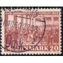 1949. Grundlovens 100-års jubilæum. AFA nr. 315 postfrisk    Stemplet FDC
