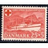 1951. Jutlandia Røde Kors frimærke, AFA nr. 333 postfrisk    Stemplet FDC