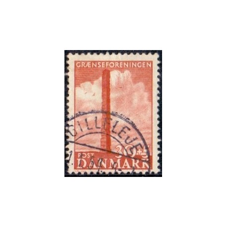 1953. Skamlingsbanken.  AFA nr. 345 postfrisk   Stemplet FDC
