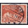 1953-56. Kongerige i 1000 år.  AFA nr. 346-55 postfrisk   Stemplet FDC