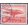 1956. Ellehammers første flyvning.  AFA nr. 366 postfrisk  Stemplet FDC