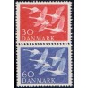 1956. Ellehammers første flyvning.  AFA nr. 366 postfrisk  Stemplet FDC