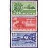 1960. Landbrugsmotiver. AFA nr. 381-83 postfrisk     Stemplet FDC