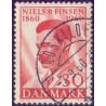 1960. Niels Finsens fødsel. AFA nr. 387 postfrisk    Stemplet FDC