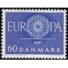 1960. Europamærker / CEPT. AFA nr. 389 postfrisk    Stemplet FDC