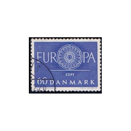 1960. Europamærker / CEPT. AFA nr. 389 postfrisk    Stemplet FDC