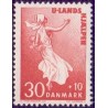1962. Bistand til udviklingslande. AFA nr. 408 postfrisk    Stemplet FDC