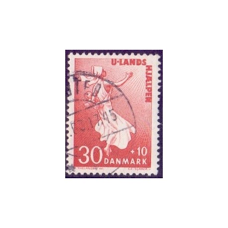 1962. Bistand til udviklingslande. AFA nr. 408 postfrisk    Stemplet FDC