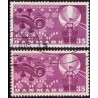 1962. TIVOLI. alm. + FLUOR papir. AFA nr. 410+410F postfrisk   Stemplet FDC