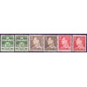 1963. Farveændringer og suppleringsværdier. alm. + FLUOR papir. AFA nr. 415+415F postfrisk   Stemplet FDC