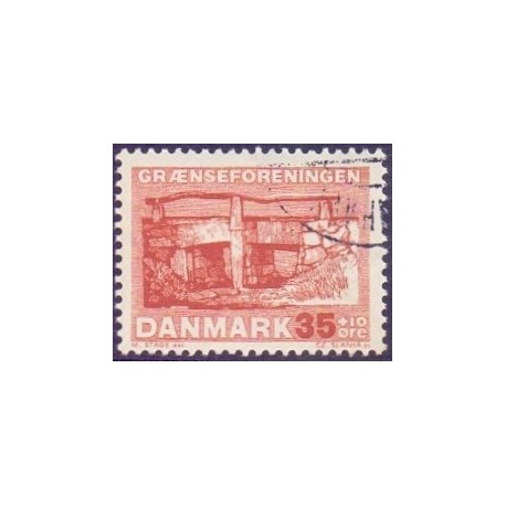 1964. Grænseforeningen. AFA nr. 422F postfrisk  Stemplet FDC