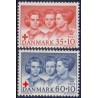 1964. Røde Kors. AFA nr. 424F-425F postfrisk  Stemplet FDC