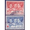 1964. Røde Kors. AFA nr. 424F-425F postfrisk  Stemplet FDC