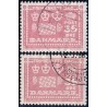 1964. Frimærkets Dag, alm. + FLUOR papir. AFA nr. 427-427F postfrisk    Stemplet FDC