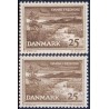 1964. Karup Å, alm. + FLUOR papir. AFA nr. 428-428F postfrisk   Stemplet FDC