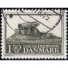 1966. Dansk Fredning. Jysk kæmpehøj. AFA nr. 451 postfrisk  Stemplet FDC