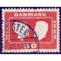 1967. Prinsesse Margrethes bryllup  AFA nr. 458F postfrisk  Stemplet FDC
