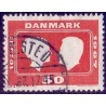 1967. Prinsesse Margrethes bryllup  AFA nr. 458F postfrisk  Stemplet FDC
