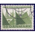 1968. Esbjerg havns 100-års jubilærum. AFA nr. 469 postfrisk  Stemplet FDC