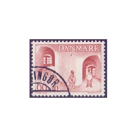 1968. Børnesagen i Grønland. AFA nr. 472 postfrisk    Stemplet FDC