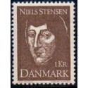 1969. Niels Stensen. AFA nr. 488 postfrisk  Stemplet FDC
