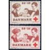 1969. Dansk Røde Kors. AFA nr. 491-92 postfrisk   Stemplet FDC