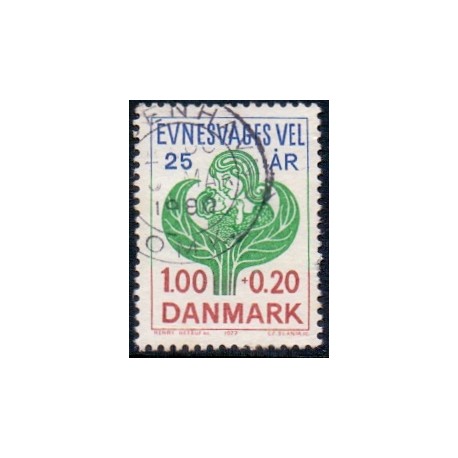 1977. Evnesvages Vel. AFA nr. 633 postfrisk  stemplet FDC