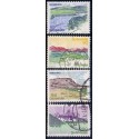 1977. Landsdelsserie Sydjylland. AFA nr. 637-40 postfrisk  stemplet FDC