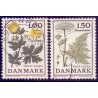 1977. Truet Flora. AFA nr. 649-50 postfrisk  stemplet FDC