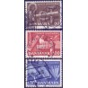1977. Dansk håndværk. AFA nr. 641-43 postfrisk  stemplet FDC