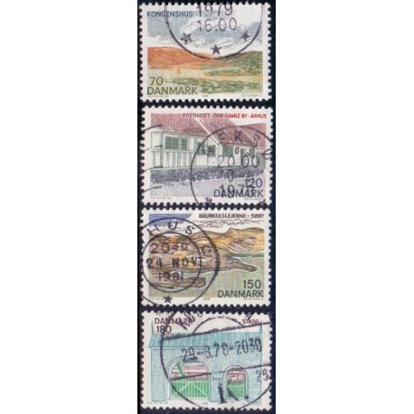 1978. Landsdelsserie. AFA nr. 660-63 postfrisk  stemplet FDC