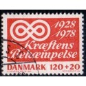 1978. Kræftens Bekæmpelse. AFA nr. 668 postfrisk stemplet FDC