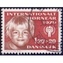 1979. International børneår. AFA nr. 671 postfrisk   stemplet FDC