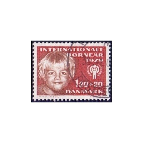 1979. International børneår. AFA nr. 671 postfrisk   stemplet FDC