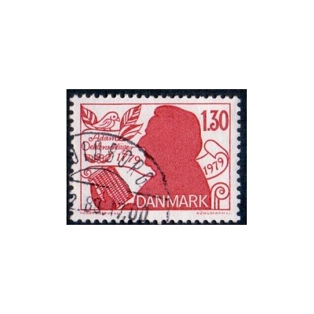 1979. Oehlenschlägers fødsel . AFA nr. 690 postfrisk    stemplet FDC