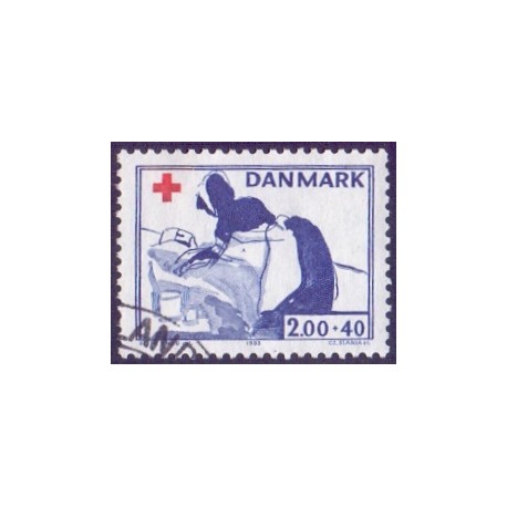 1983. Dansk Røde Kors. AFA nr. 764 postfrisk  Stemplet FDC