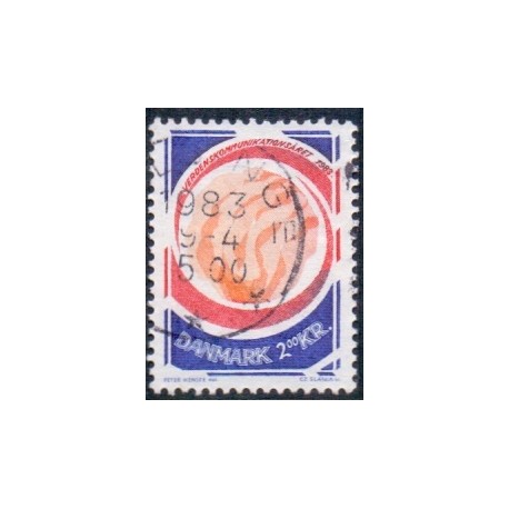 1983. Verdenskommunikationsåret. AFA nr. 765 postfrisk  Stemplet FDC