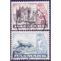 1983. Fællesnordisk udgave. AFA nr. 769-70 postfrisk  Stemplet FDC