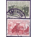 1983. Ældre i samfundet. AFA nr. 785-86 postfrisk  Stemplet FDC
