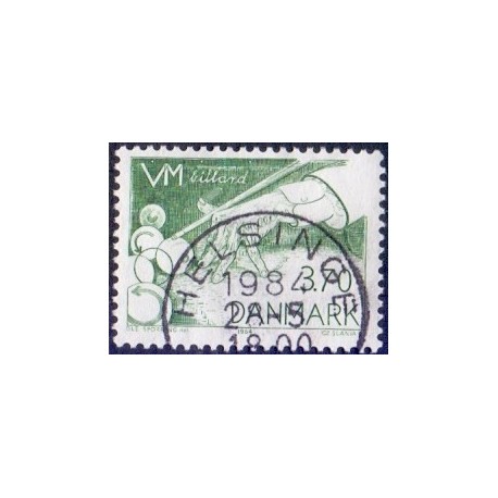 1984. WM i Billiard. AFA nr. 797 postfrisk  Stemplet FDC