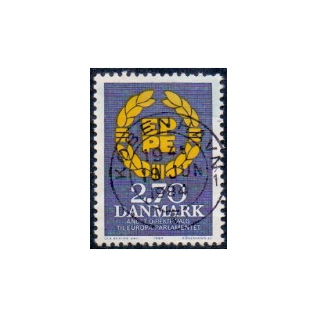1984. Valg til Europaparlamentet. AFA nr. 801 postfrisk Stemplet FDC