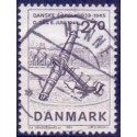 1984. Danske søfolk under invasionen. AFA nr. 805 postfrisk Stemplet FDC