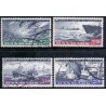 1984. Fiskeri og søfart. AFA nr. 809-12 postfrisk Stemplet FDC