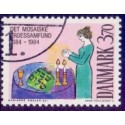 1984. Mosaisk Troessamfund. AFA nr. 815 postfrisk  Stemplet FDC