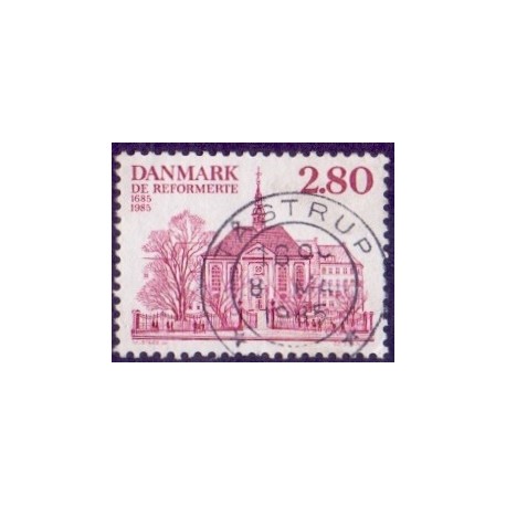 1985. 300 Året for reformente menighed. AFA nr. 825 postfrisk  Stemplet FDC