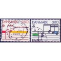 1985. Europamærker / CEPT. AFA nr. 829-30 postfrisk  Stemplet FDC